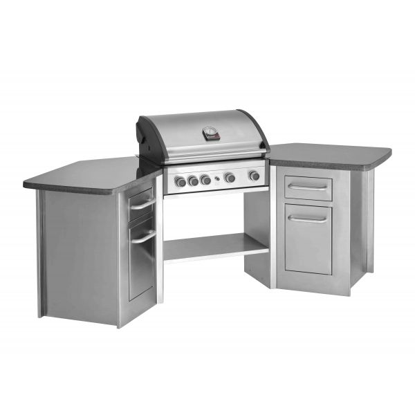Grandhall - Limited Edition - Pro Elite Barbecue Island Set